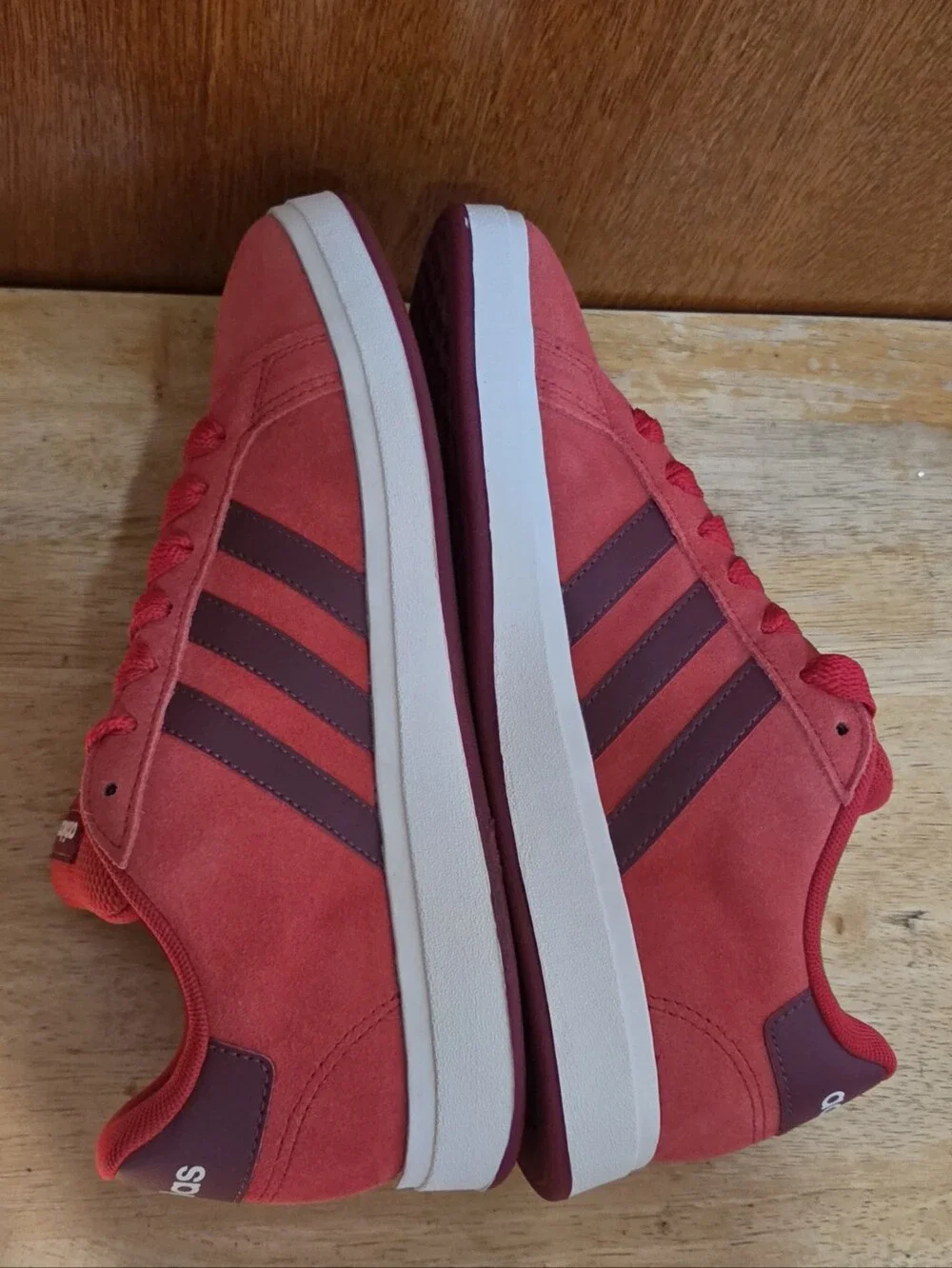 Adidas Grand Court 00s Red Low Casual Sneaker Unisex Youth Size 6/ JQ5654 NWB